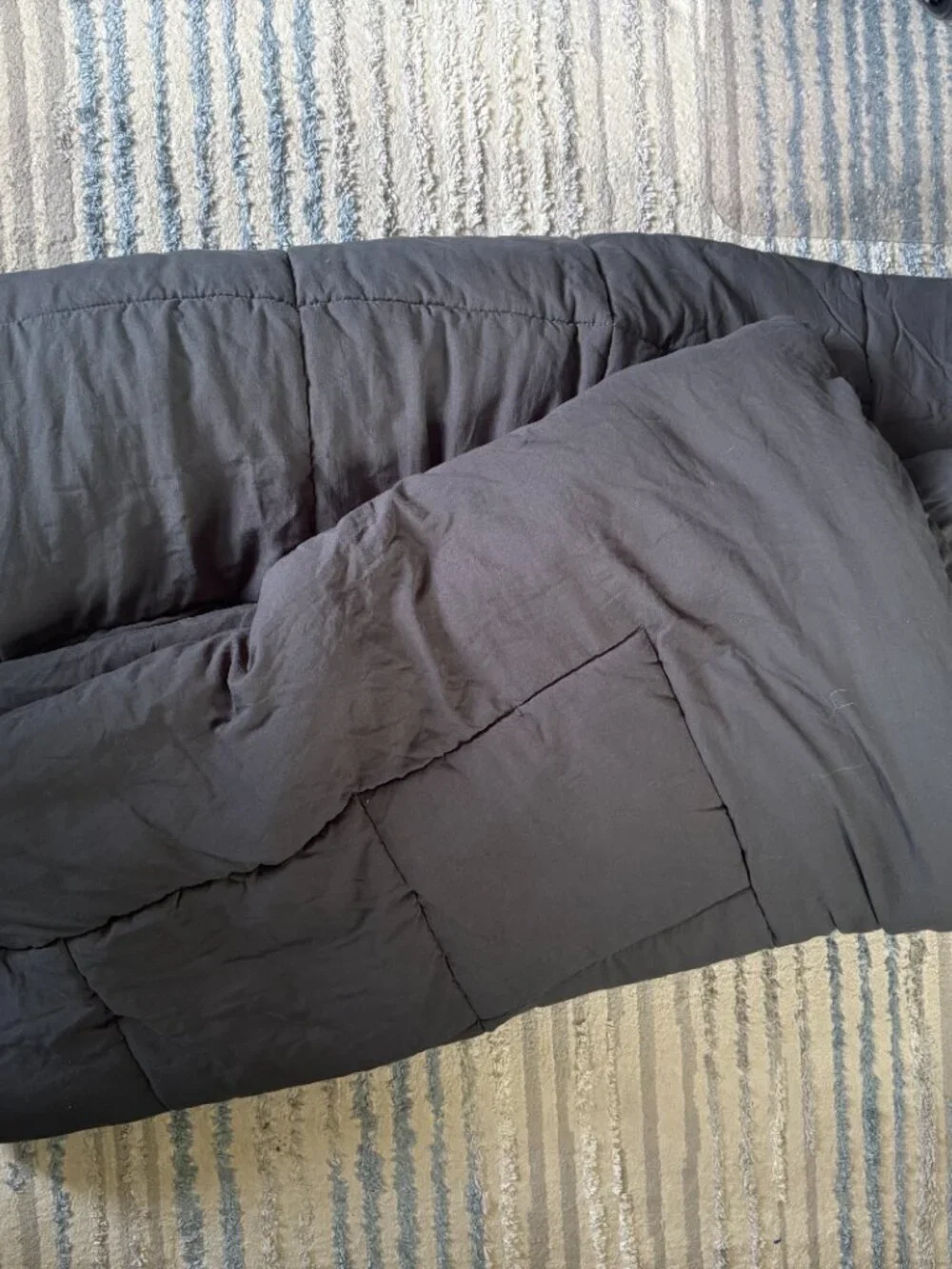 UGG Leonora Full/Queen Comforter 3-piece Set - Charcoal Gray